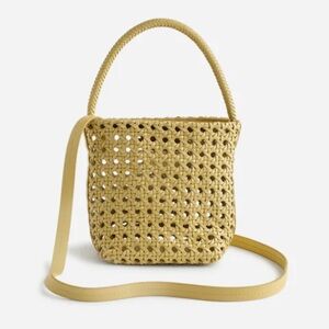 Madewell The Handwoven Cane Mini Bag